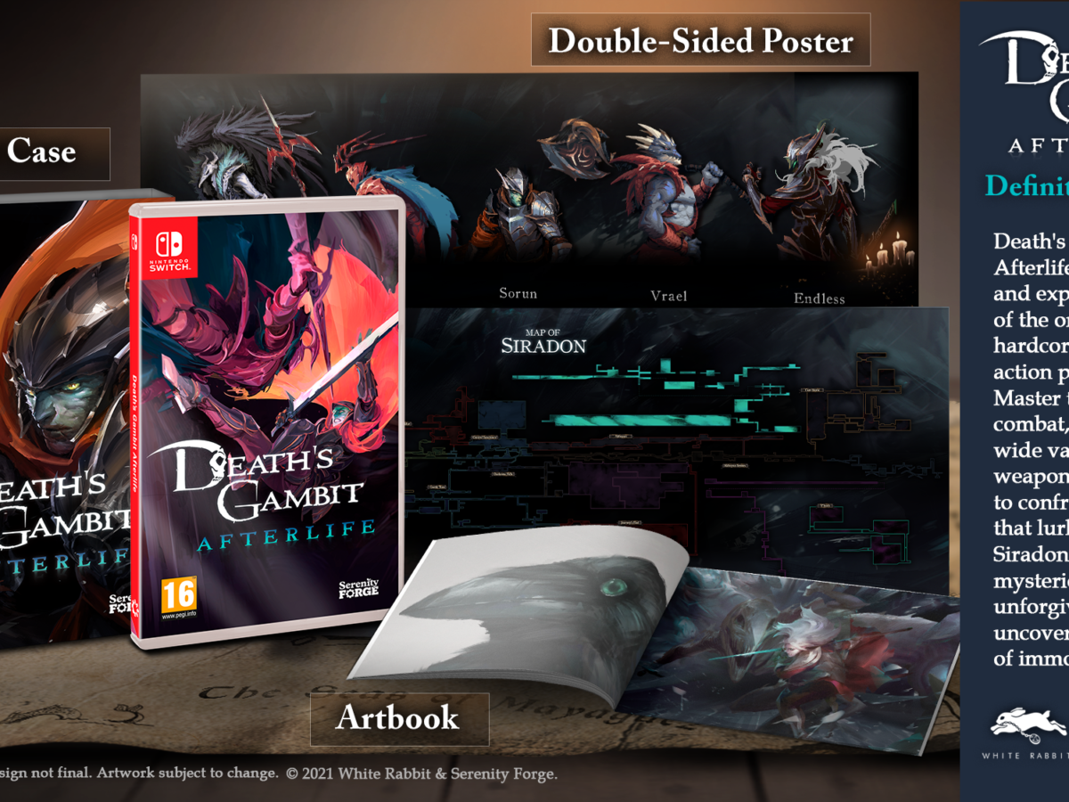 Death's Gambit: Afterlife Is Getting A Boxed Version For Switch