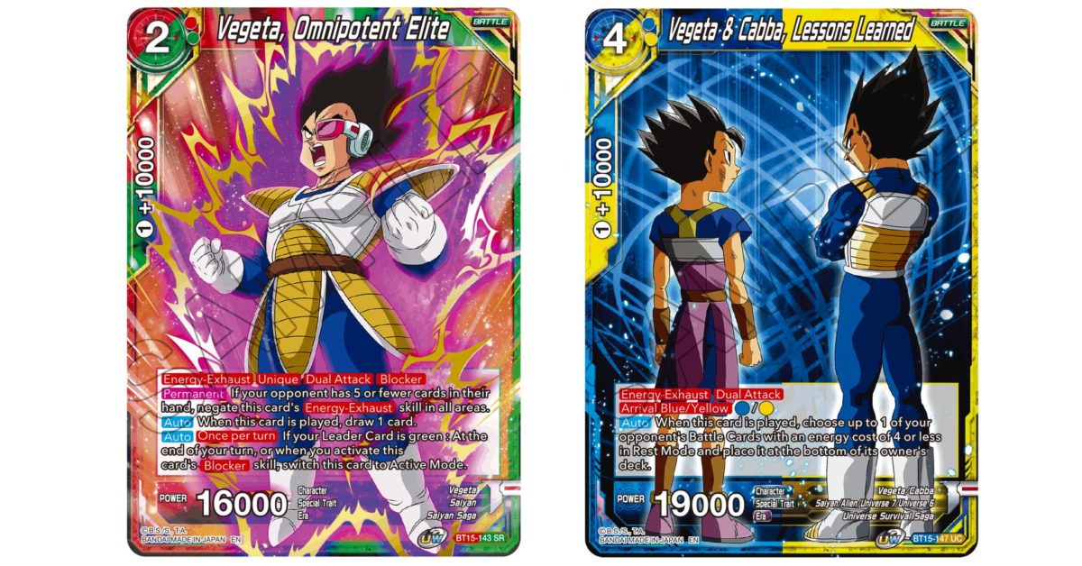 Dragon Ball Super Previews Saiyan Showdown Saiyan Saga Vegeta Sr