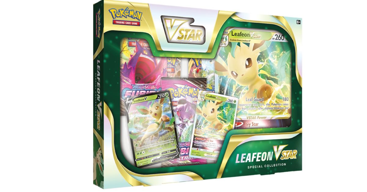 Pokémon TCG To Release Leafeon & Glaceon VSTAR Special
