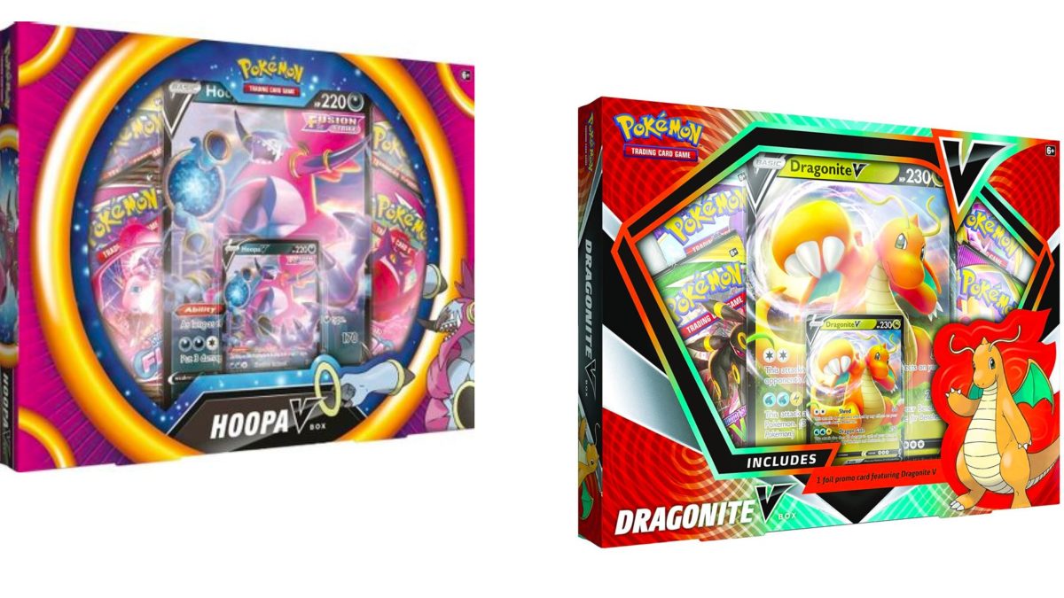 Pokemon Tcg Releases Dragonite Hoopa V Boxes