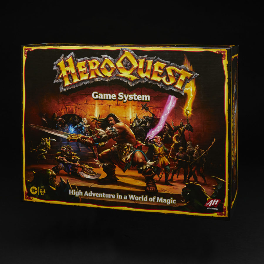 Heroquest Board Game - pro painted 100% complete HERO QUEST [1989]