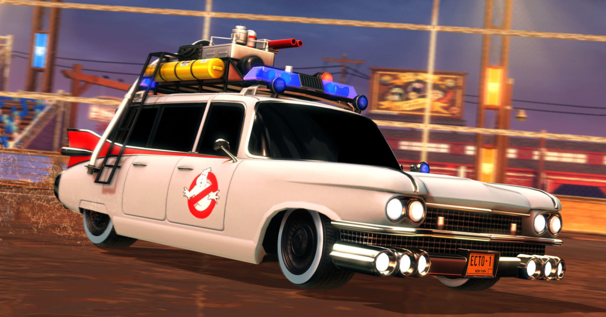 Ghostbusters Has Been Added Back To Rocket League