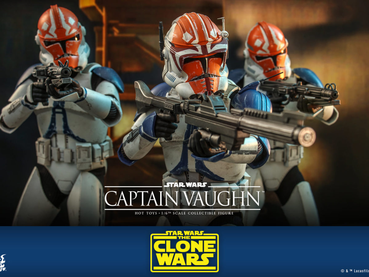 Star Wars: The Clone Wars TMS065 Captain Vaughn 1/6th Scale Collectible ...