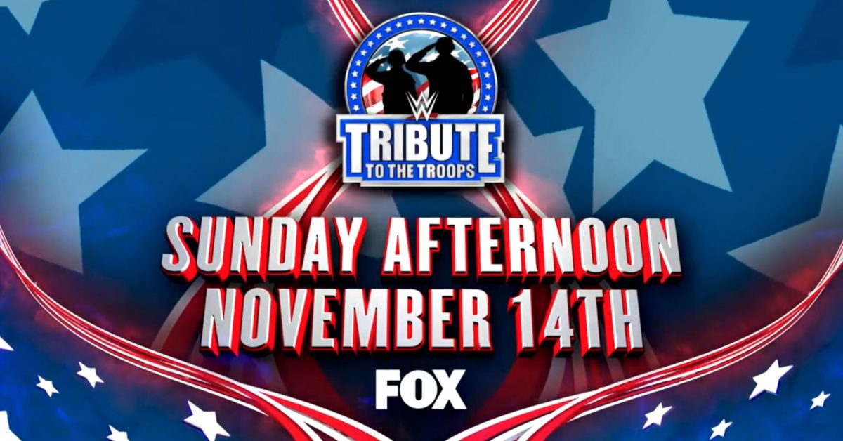 WWE Tribute to the Troops Set for November 14th on Fox - Vimarsana News