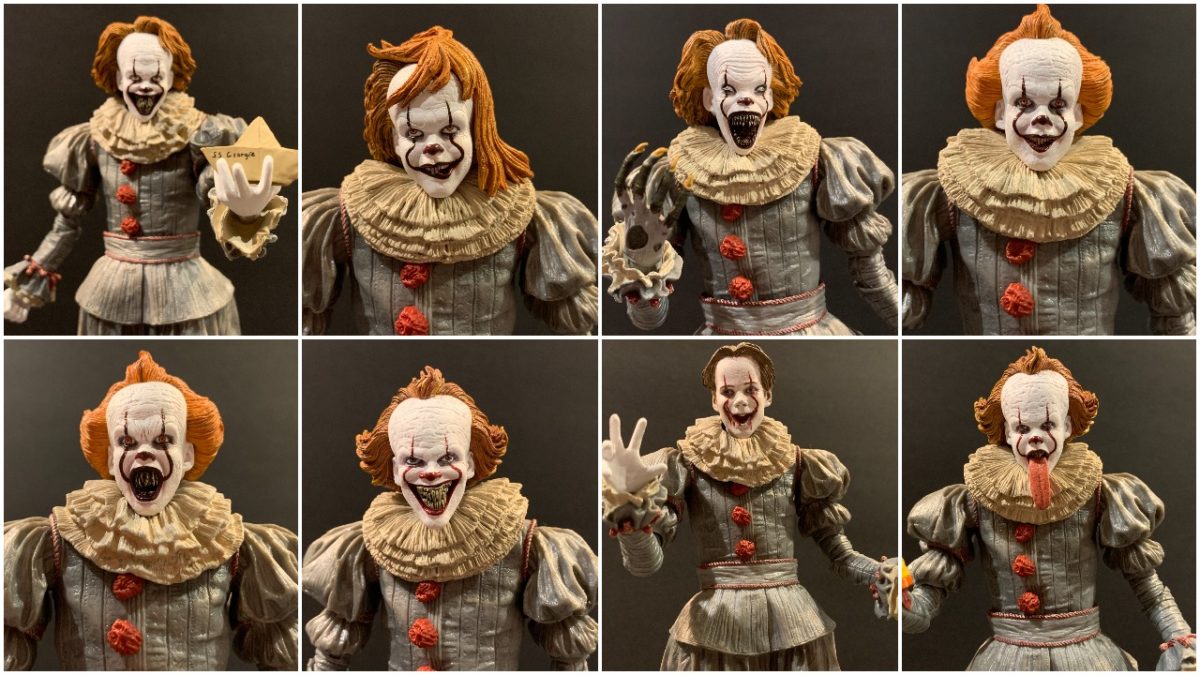 the many faces of pennywise neca