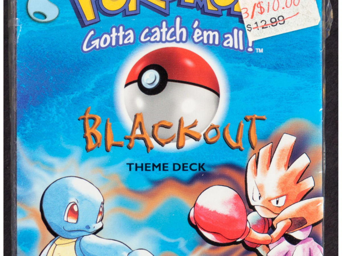 Pokemon Blackout discount Theme Deck