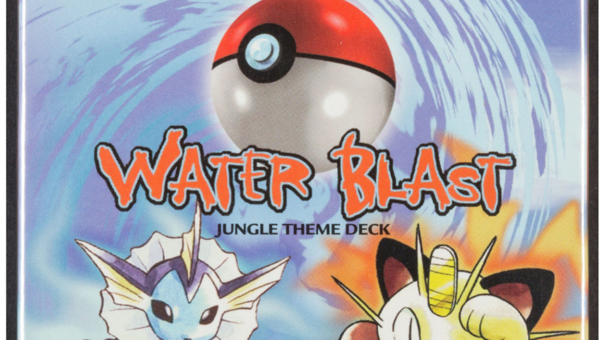 Pokemon Jungle Theme Trading Card Game Decks Power Reserve & Water Blast NEW 