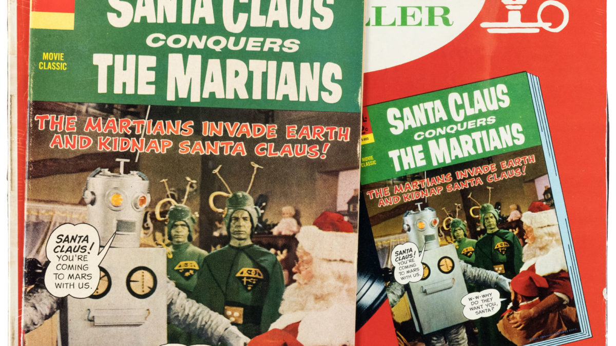 Santa Claus Conquers The Martians On Auction Today, image size:1200x675