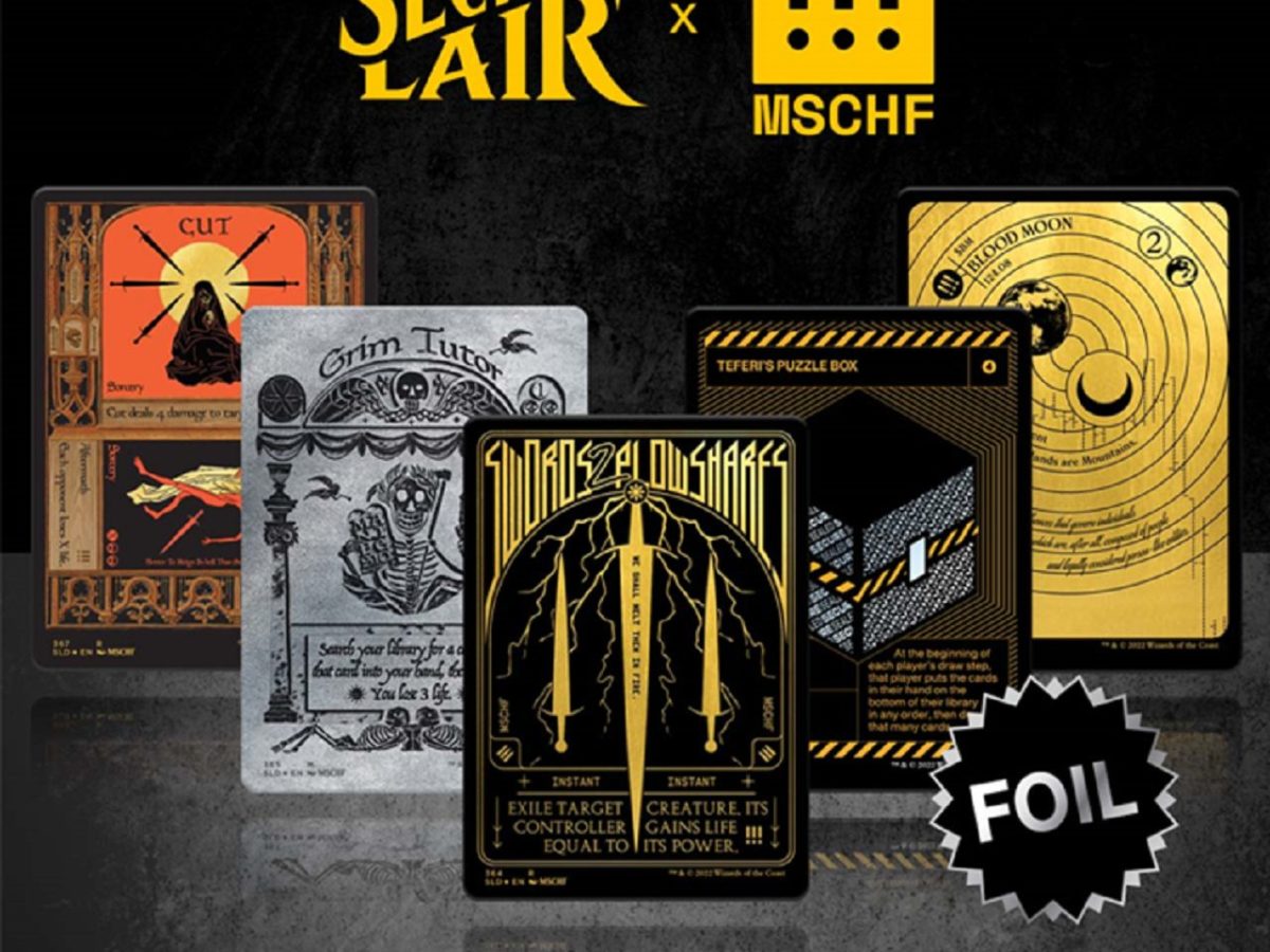 mtg secret lair × MSCHF Foil MTG Secret Lair x MSCHF Foil Edition - Factory Sealed New