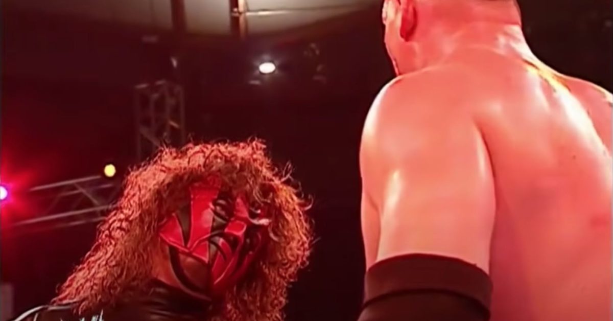 That's gotta be Kane! The Big Red Machine returns to the WWE ring on Friday  Right