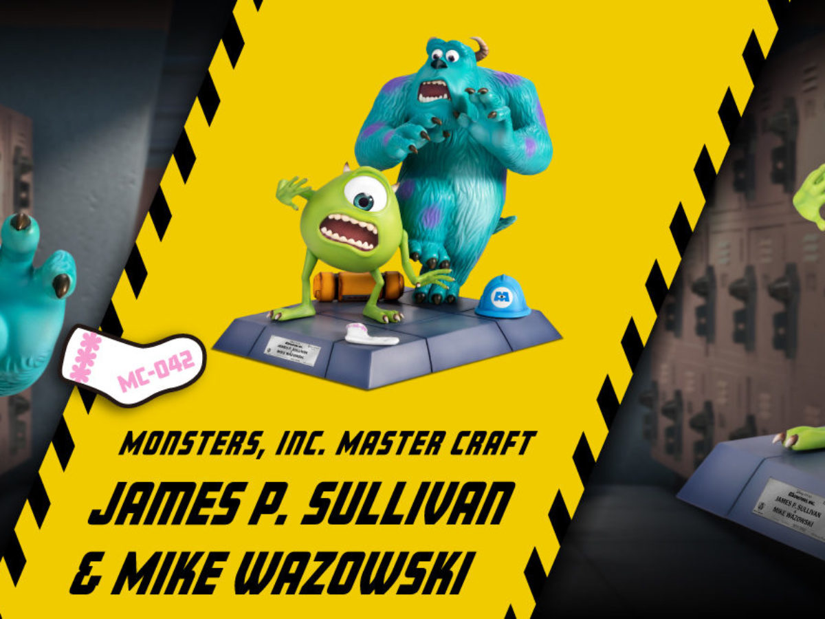 Beast-Kingdom USA  MC-042 Monsters, Inc. Master Craft James P. Sullivan &  Mike Wazowski