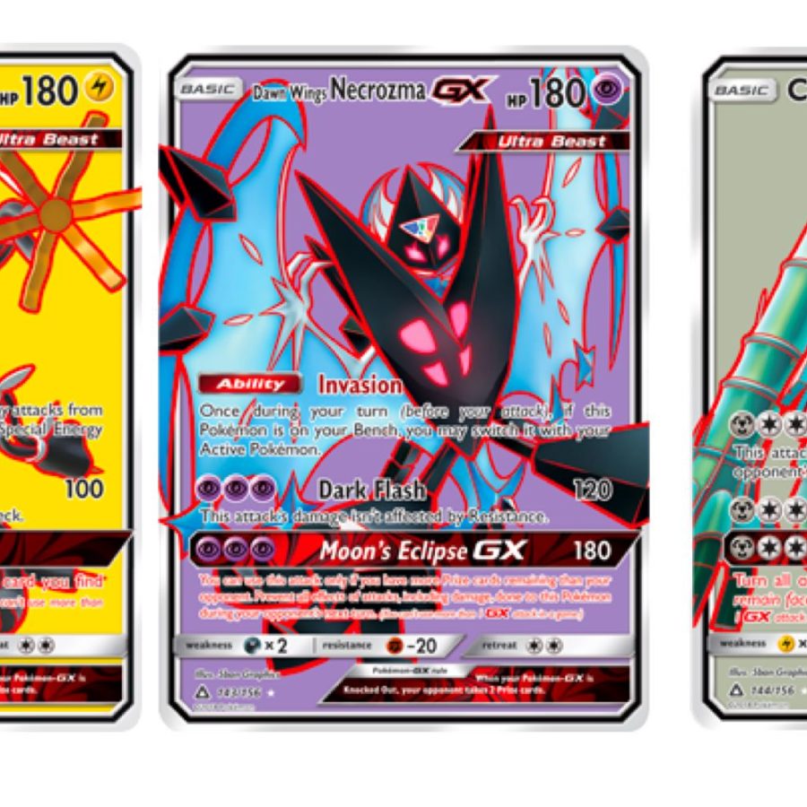 Card Celesteela-GX 144/156 da coleção Ultra Prism