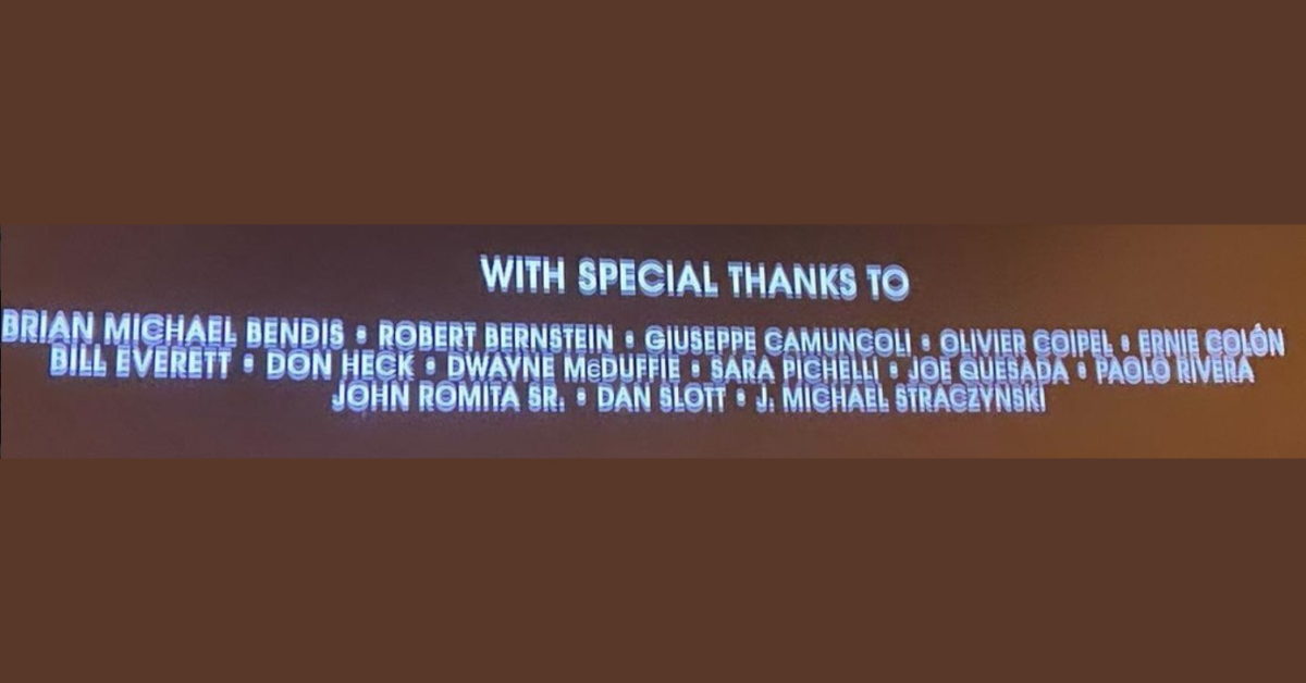 Full Comics Creator Credits In Spider-Man: No Way Home (Spoilers) - Vimarsana News