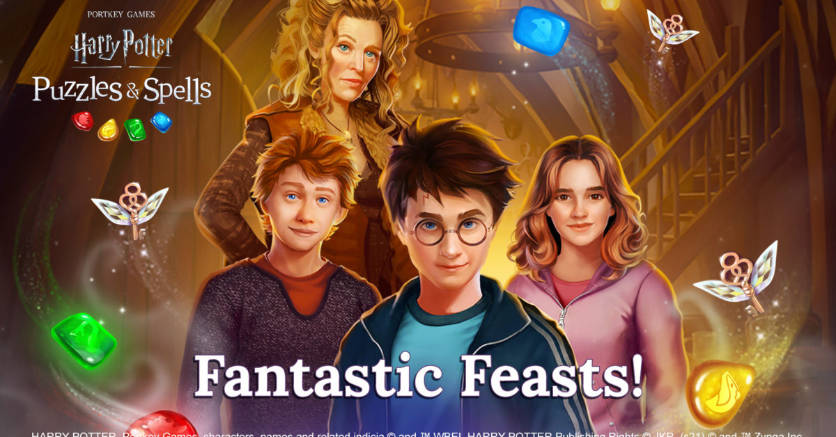 Harry Potter Puzzles And Spells Launches Fantastic Feasts Event 8248