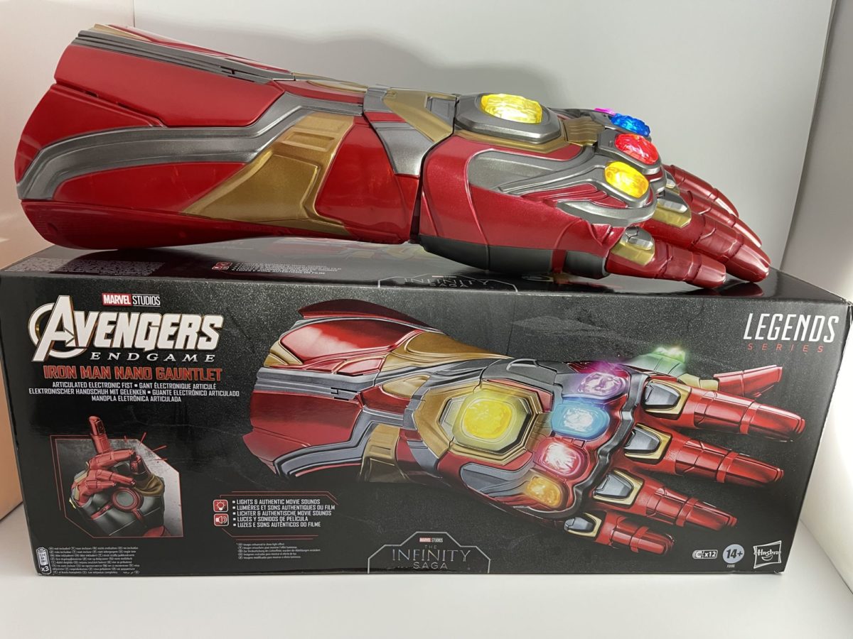 Marvel Legends Series Avengers: Endgame Iron Man Nano Gauntlet Replica Toy  New