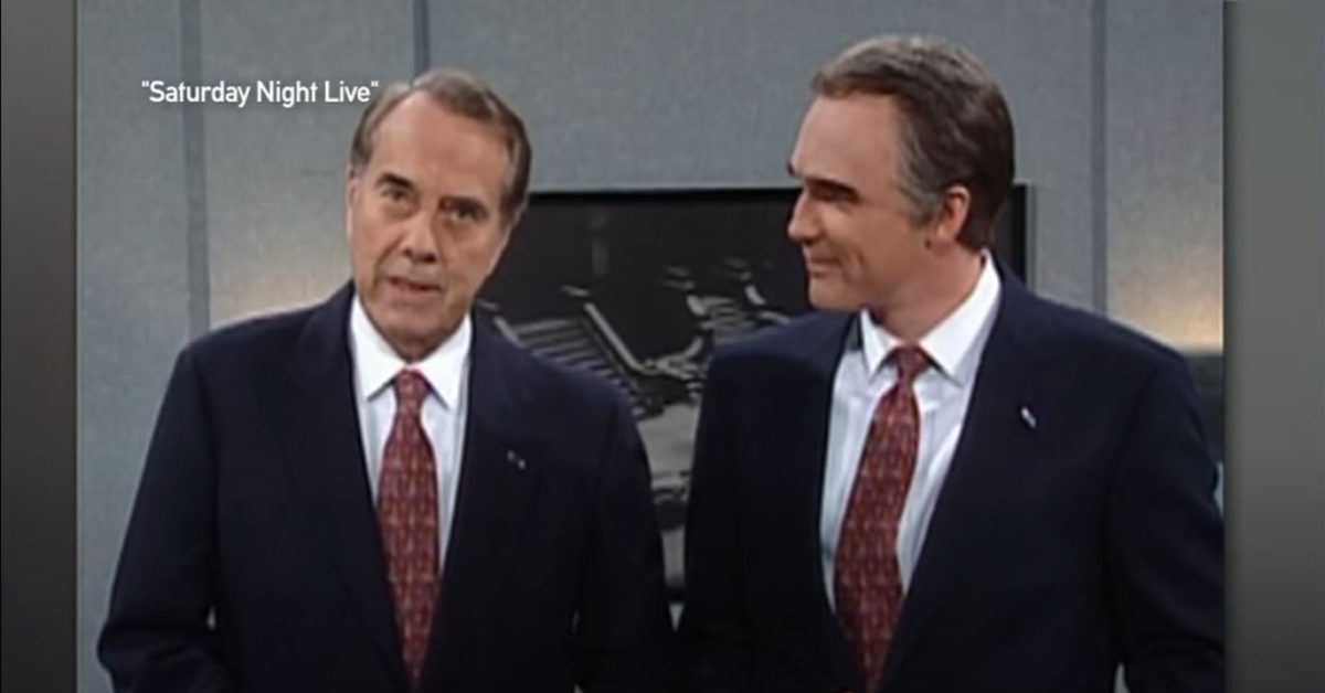 Saturday Night Live Bob Dole Took Norm Macdonald Impression in Stride
