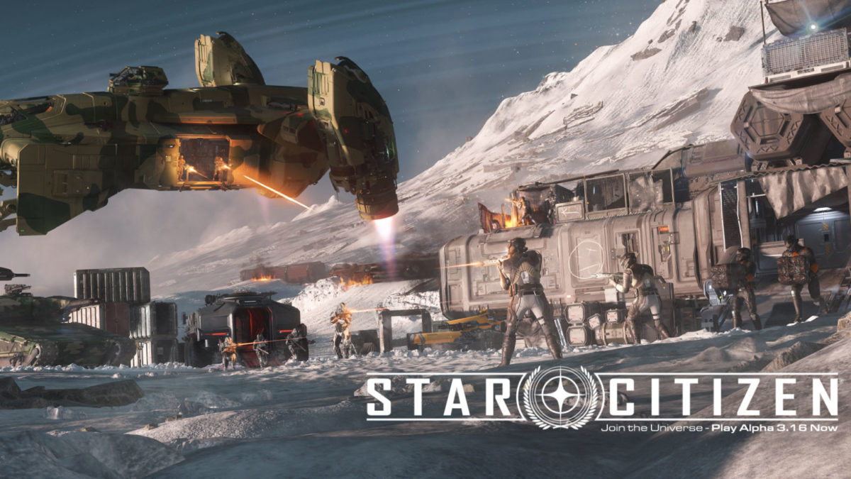 Chris Roberts unveils Star Citizen planetside gameplay