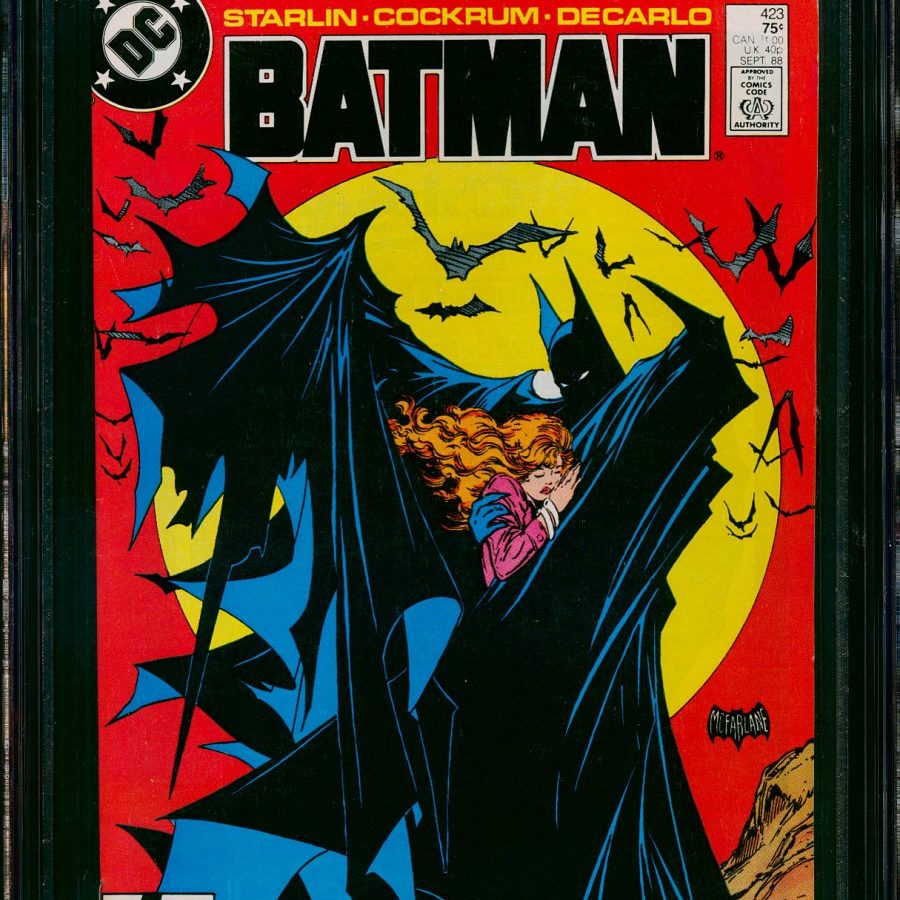 Todd McFarlane's First Batman Cover Graded & Up For Auction