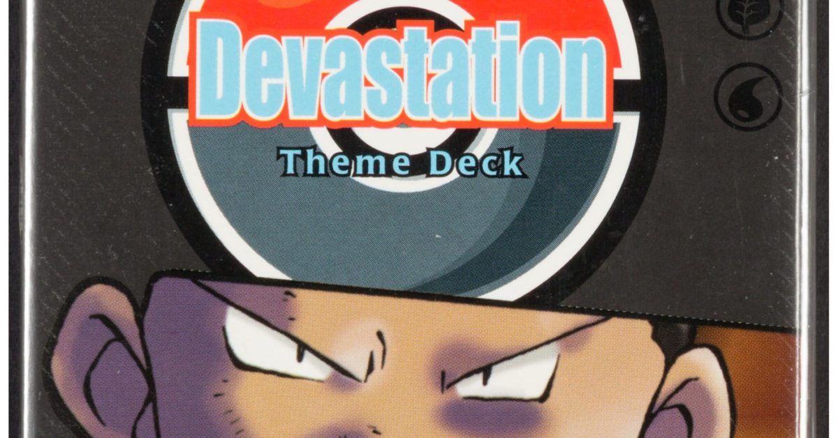 Pokémon TCG Devastation Theme Deck Up For Auction At Heritage - Bleeding Cool News