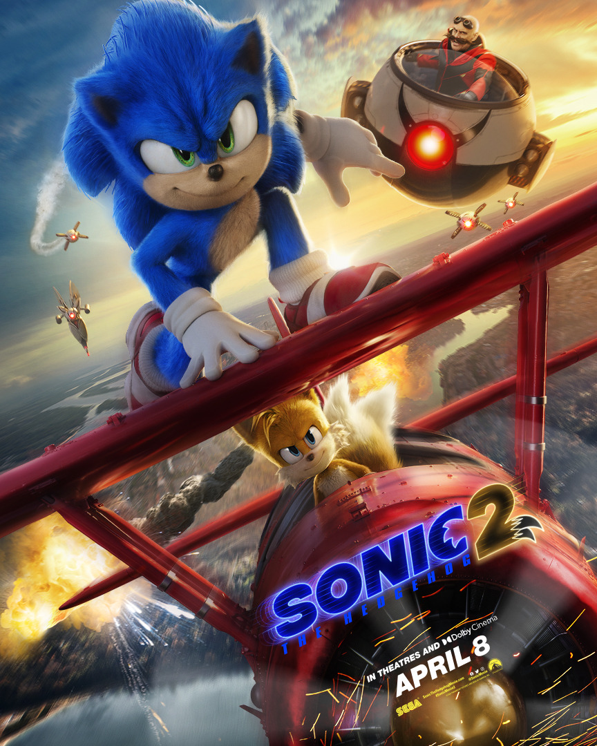 Sonic 2 Poster Debuts, The First Trailer Debuts Tomorrow | LaptrinhX / News