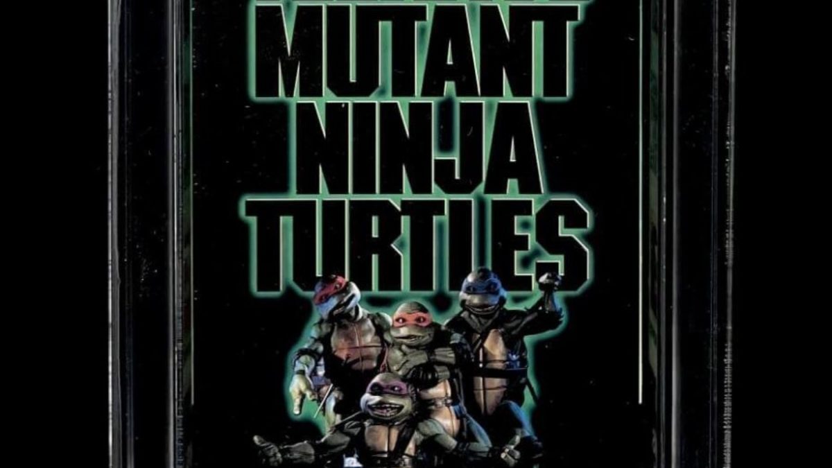 Teenage buy Mutant Ninja Turtles - The Movie (VHS, 1990) block busters seal