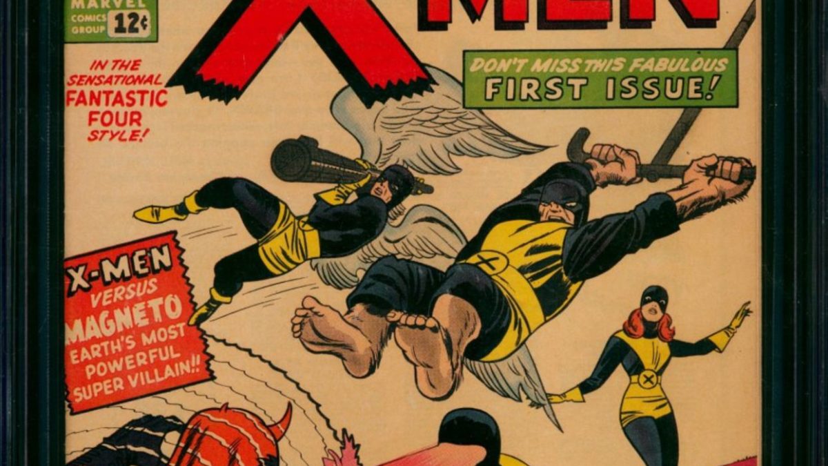 X-MEN#1(1963年刊行復刻版) CGC9.8点 アメコミリーフ X-Men #1 (1963 Marvel) - CGC 8.5 - Origin, 1st Appearance of