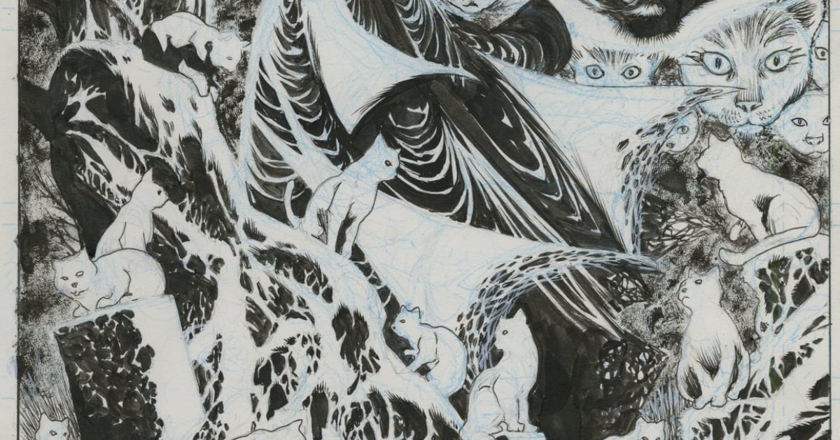 Kelley Jones Draws Sandman: Dream Of A Thousand Cats, Again - Vimarsana News