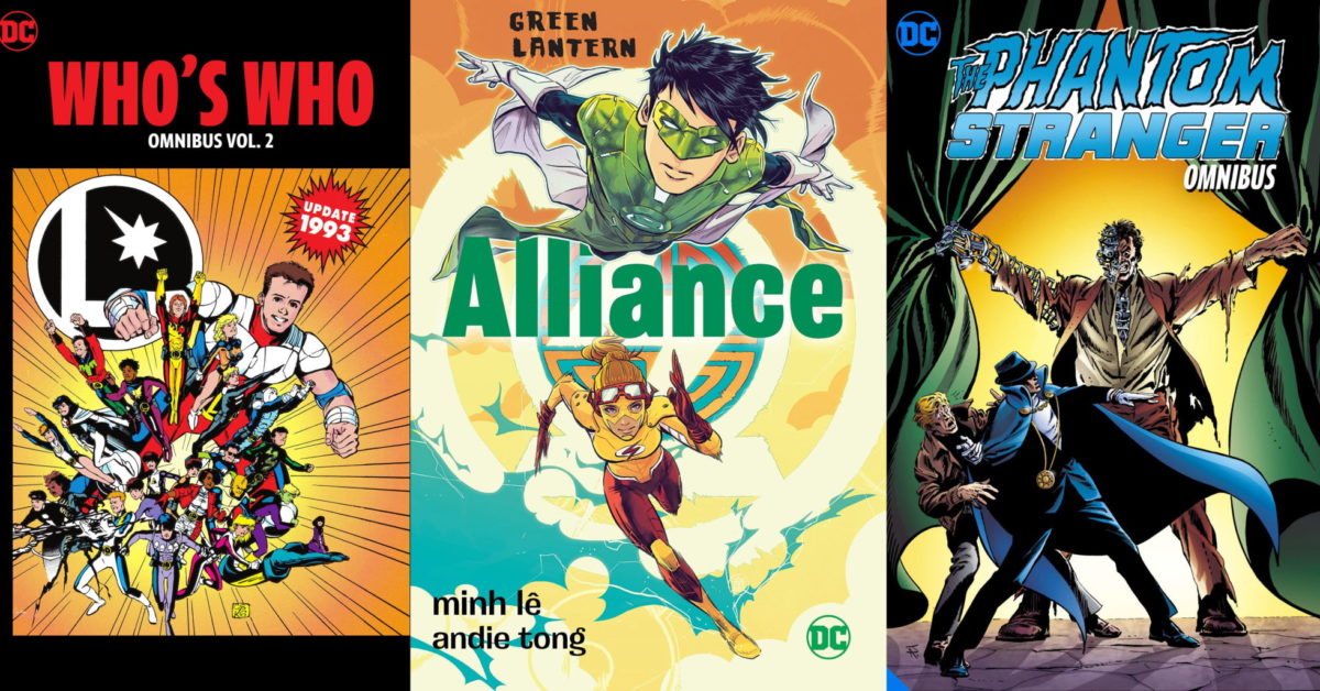 DC Cancels Orders, Reschedules Omnibuses & Green Lantern Alliance OGN - Vimarsana News