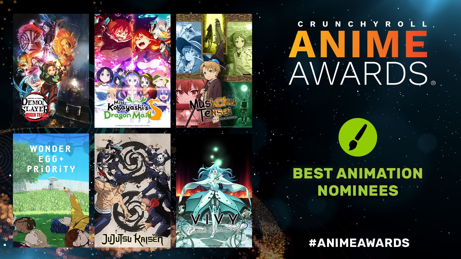 Anime News 2021 Crunchyroll Anime Awards Nominees  The Pop Insider