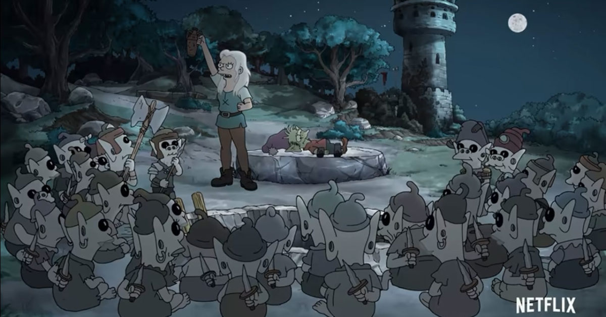 Disenchantment Part 4 Trailer Finds Bean Trapped in a Power Vacuum