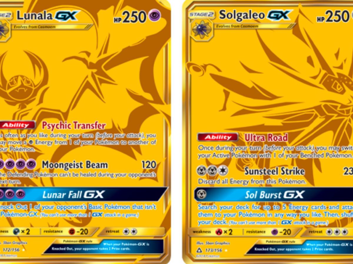 Lunala-GX UPR 172  Pokemon TCG POK Cards