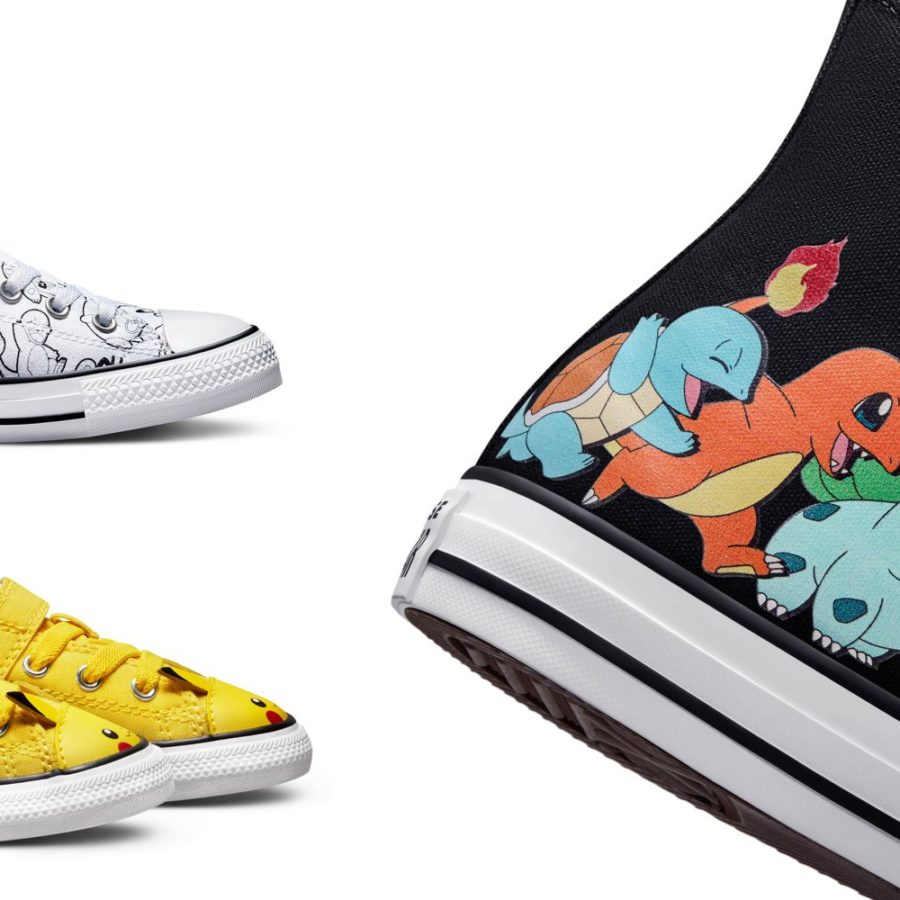 Pokemon Coverse shops Collab Hightop