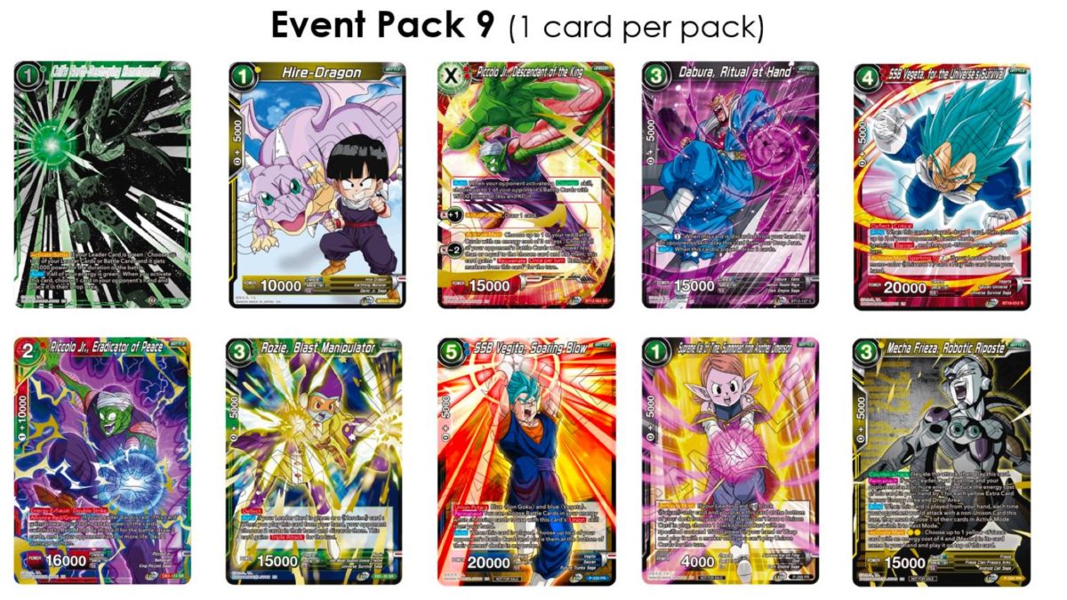 Bandai Announces Dragon Ball Super Card Game Fest 2022