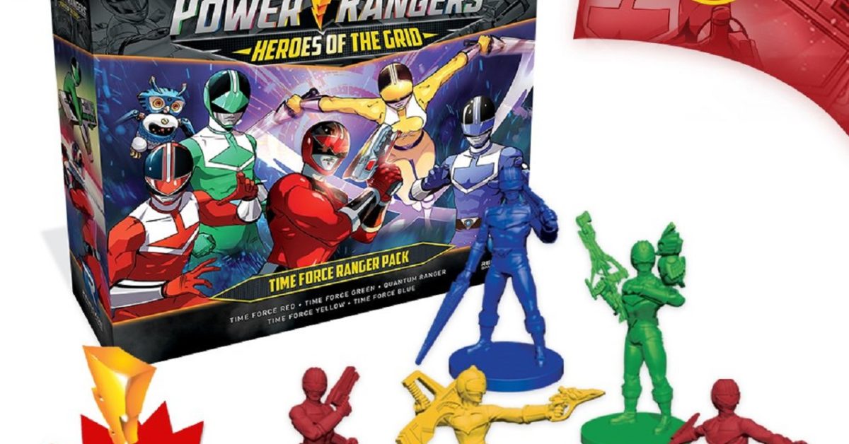 Power Rangers: Heroes Of The Grid Time Force Announced