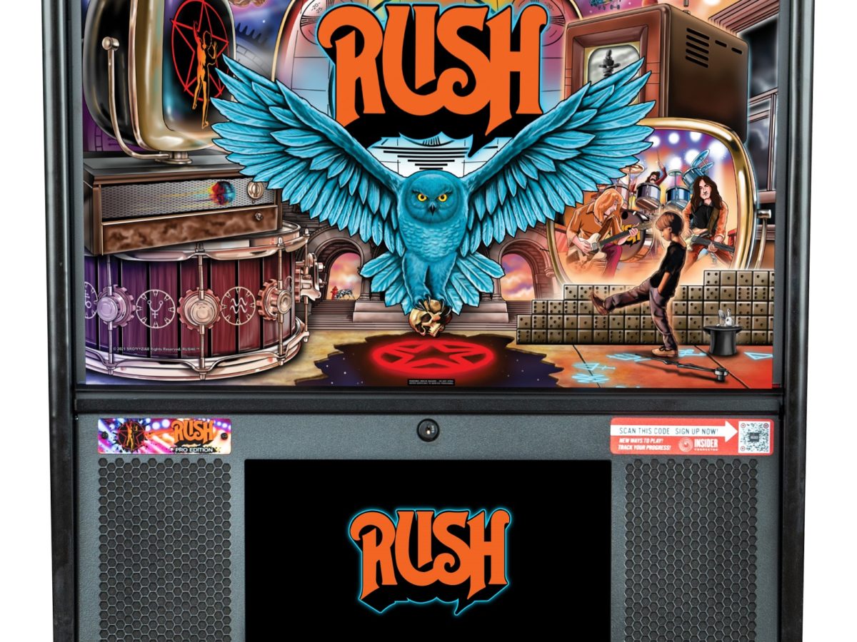Rush Pro Pinball Machine by Stern