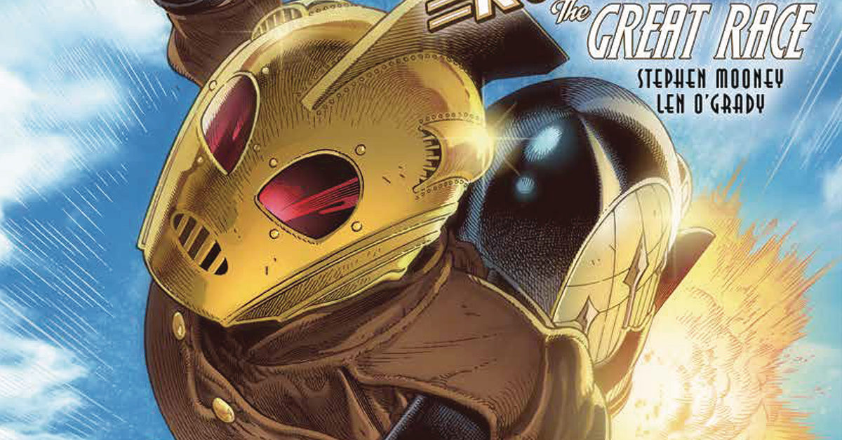 The Rocketeer at IDW & LEGO Ninjago at Image On Diamond Previews Cover - Vimarsana News