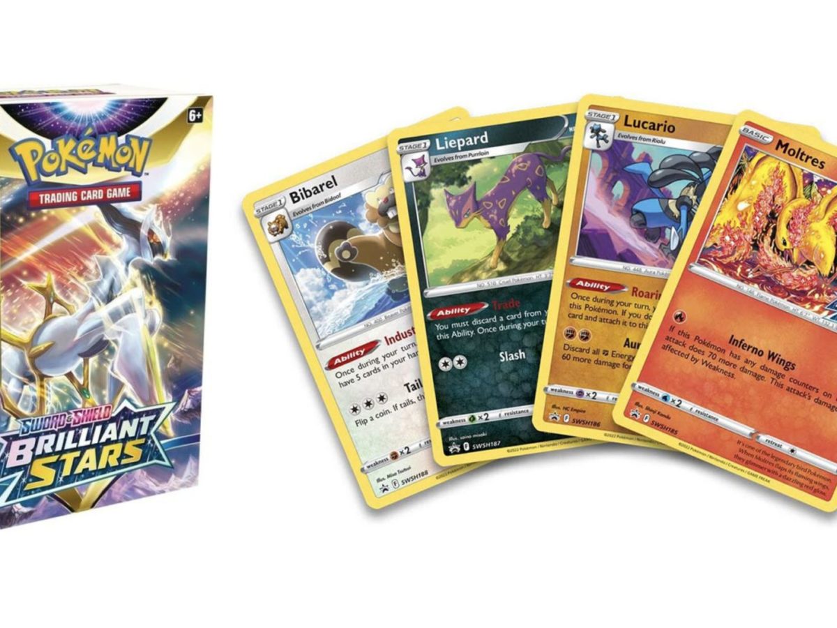 Pokemon Sword and Shield Brilliant Stars Build and Battle Box - 4 Booster  Packs