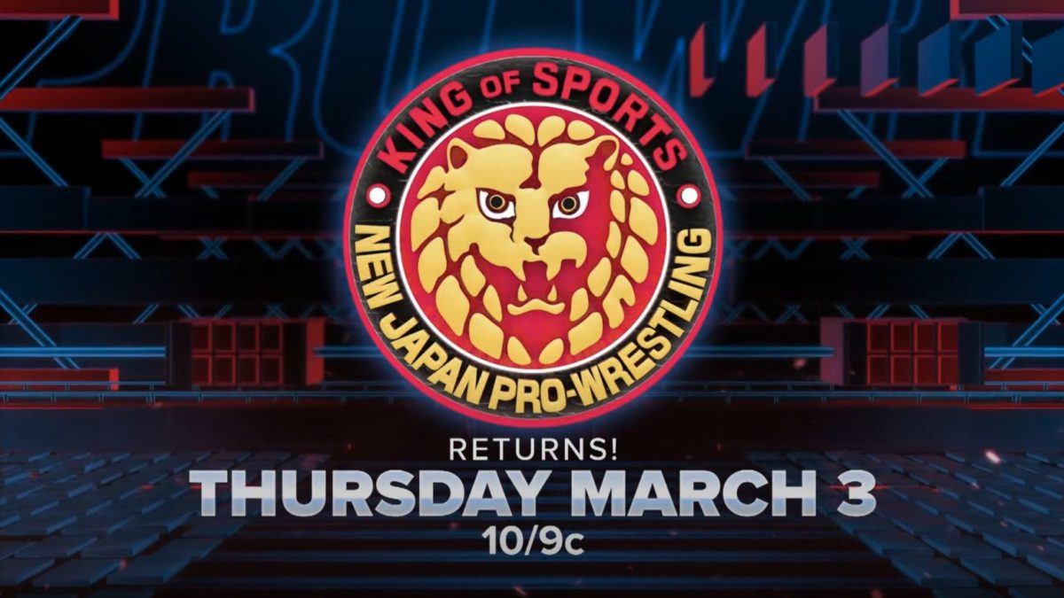 Njpw Schedule 2022 Njpw Returns To Axs Tv On Thursday Nights With Impact Wrestling