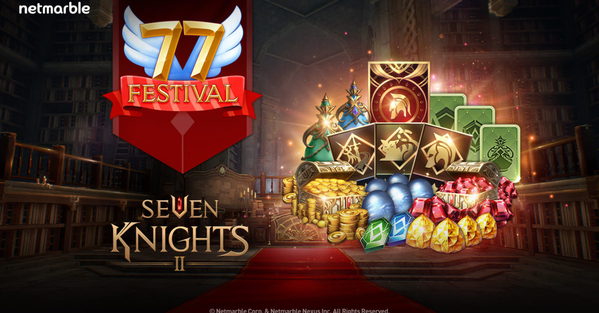 Seven Knights 2 Launces Special 77 Festival Event