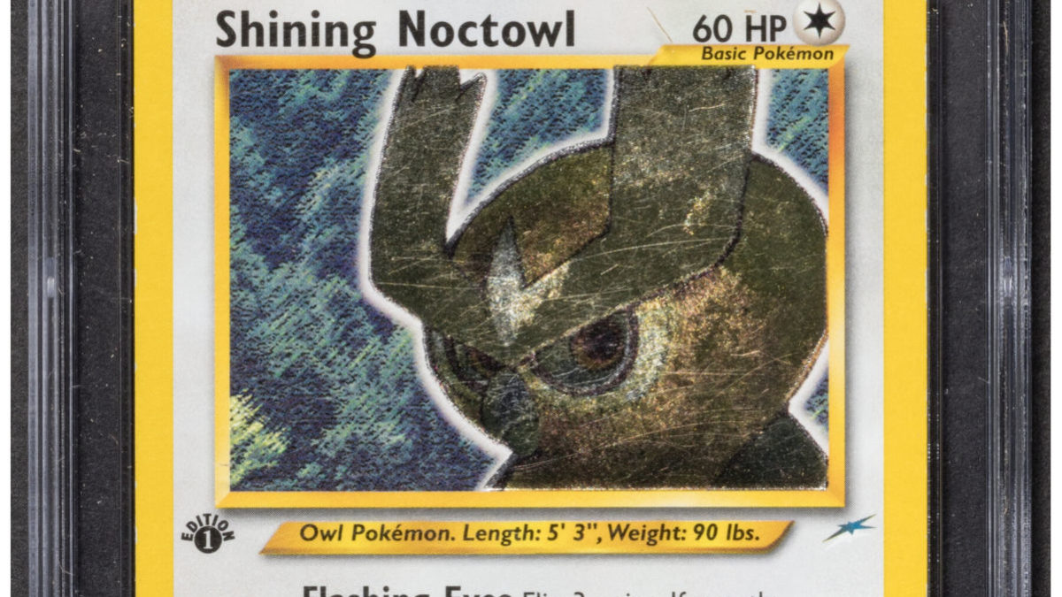 1円】ポケモンカード 海外版 Shining Noctowl ひかるヨルノズク pokmon