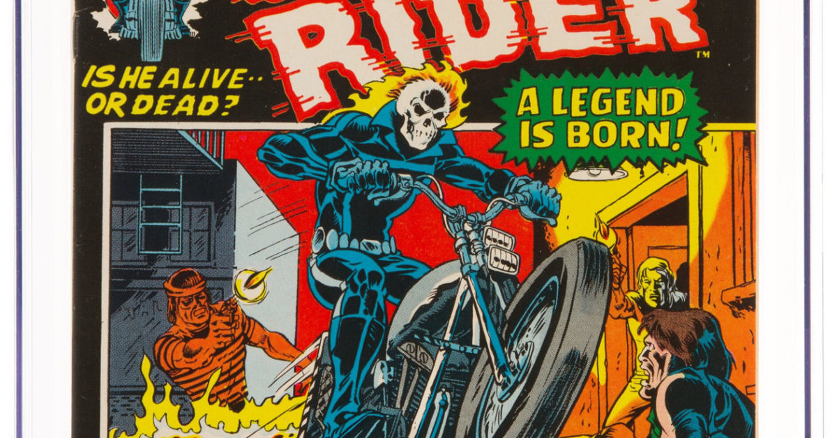 Ghost Rider S First Appearance Taking Bids At Heritage Auctions