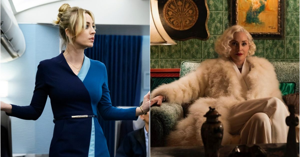 The Flight Attendant S02 Sharon Stone Joins Kaley Cuoco in Major Role