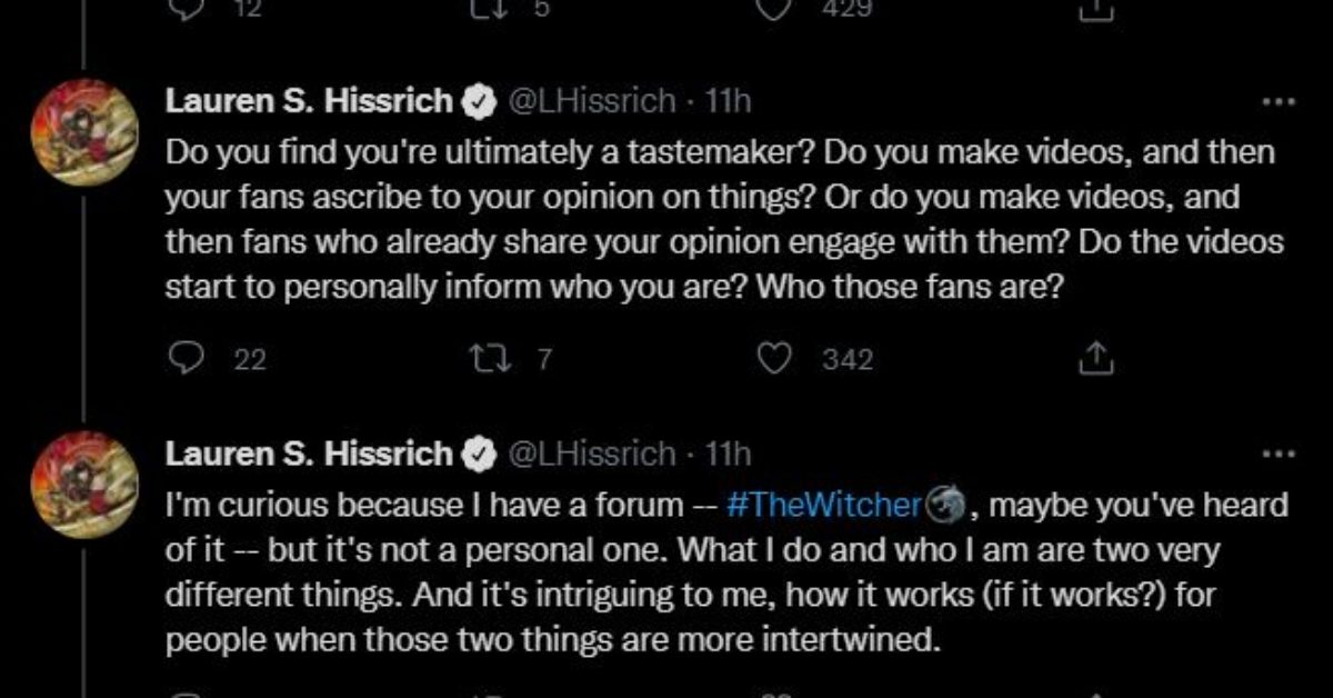 The Witcher And Twitter In The Daily LITG, 15th January 2022 - Vimarsana News
