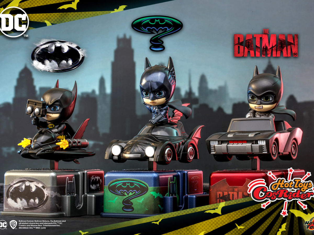 Hot Toys Reveals New DC Universe CosRider Collection Series