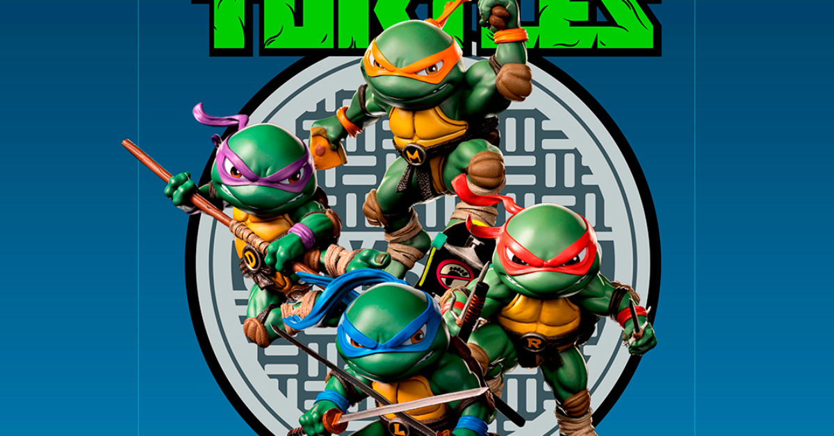 Teenage Mutant Ninja Turtles MiniCo Make Their Debut with Iron Studios