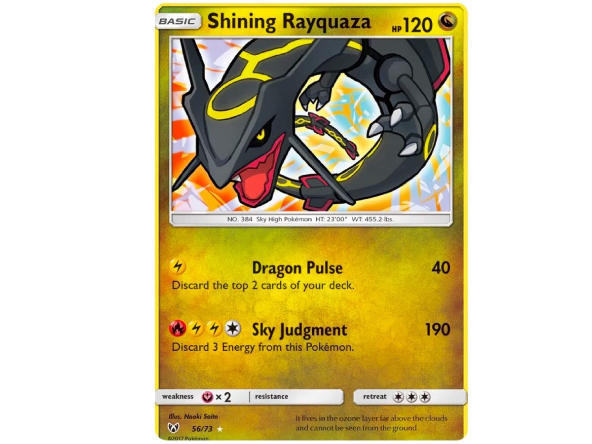Pokemon tcg online: Rayquaza Shiny deck 