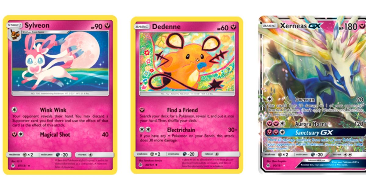 pokemon fairy type cards