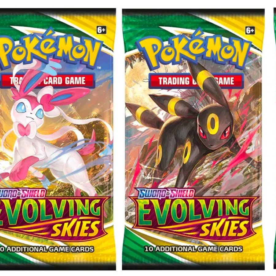 Pokemon: Sword and Shield- Evolving Skies Booster – 10 Cards per pack –  Comics-N-Stuff