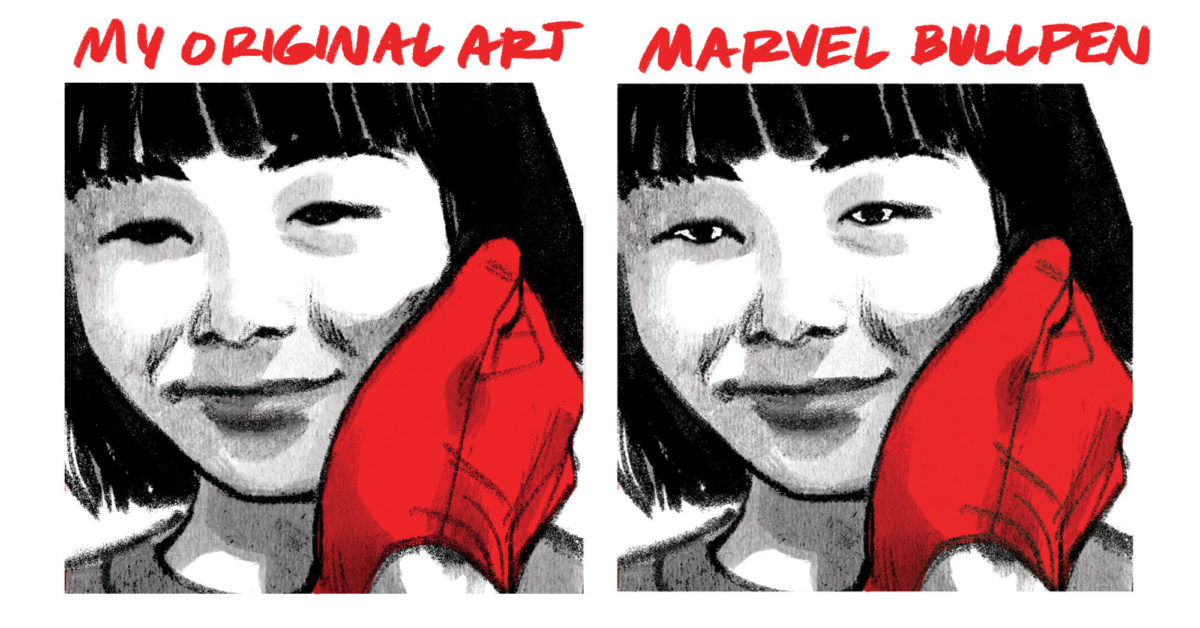 Greg Smallwood On Marvel's Changes To Elektra Black White & Blood #2 - Vimarsana News