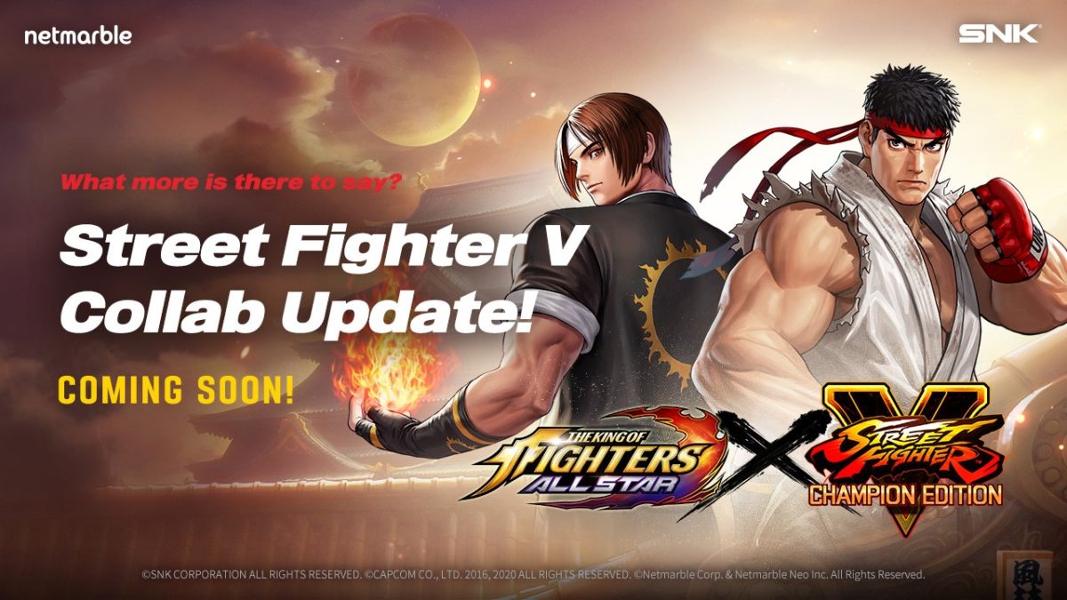 Netmarble Announces New Street Fighter-Themed King Of Fighters